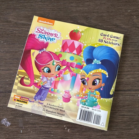 Nickelodeon Shimmer and Shine The Sweetest Cupcake paperback book - Picture 2 of 3